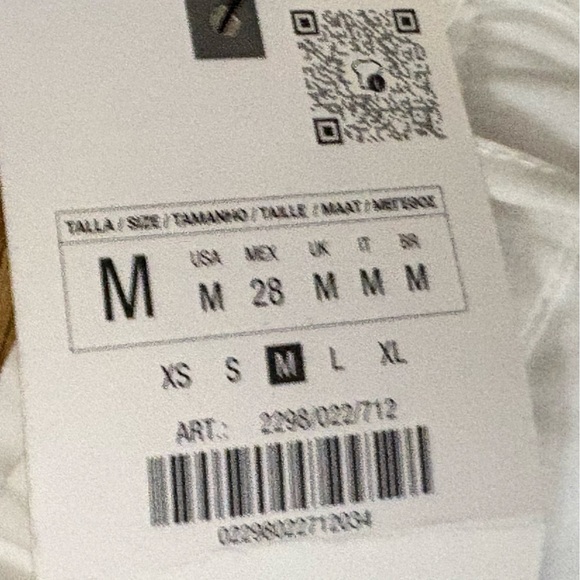 🔥🔥new inventory🔥🔥NWT- Zara-tie waist pants- M - Picture 4 of 4